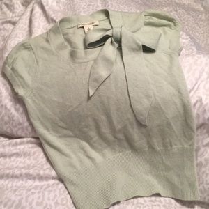 100% S Cashmere sweater Banana Republic, pistachio